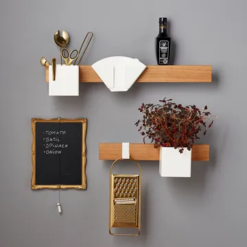 Suporte para filtro de café Flex - branco - Gejst