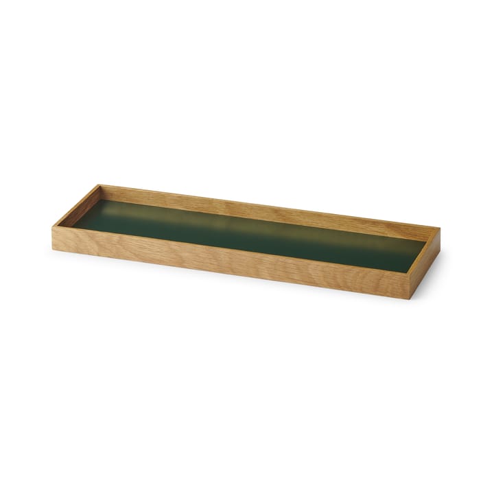 Tabuleiro Frame pequeno 11,1x32,4 cm - Carvalho-verde - Gejst