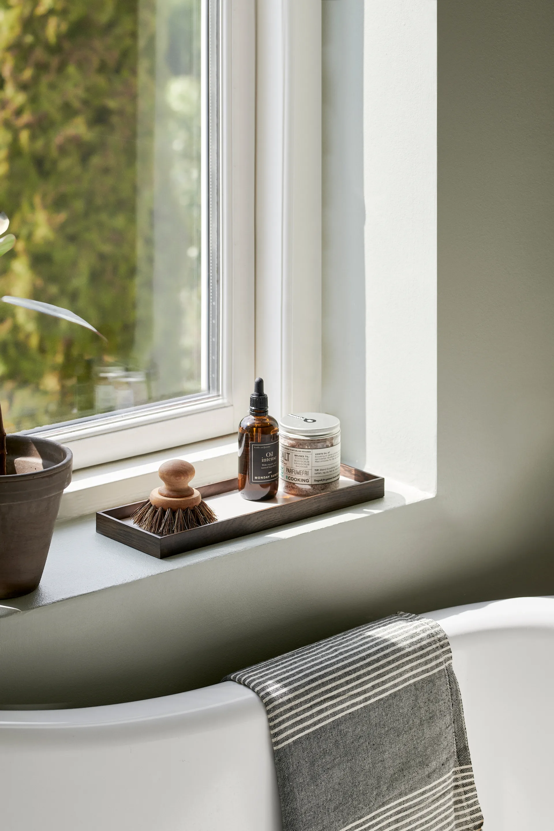 Tabuleiro Frame pequeno 11x32,4 cm, Carvalho fumado-bege Gejst