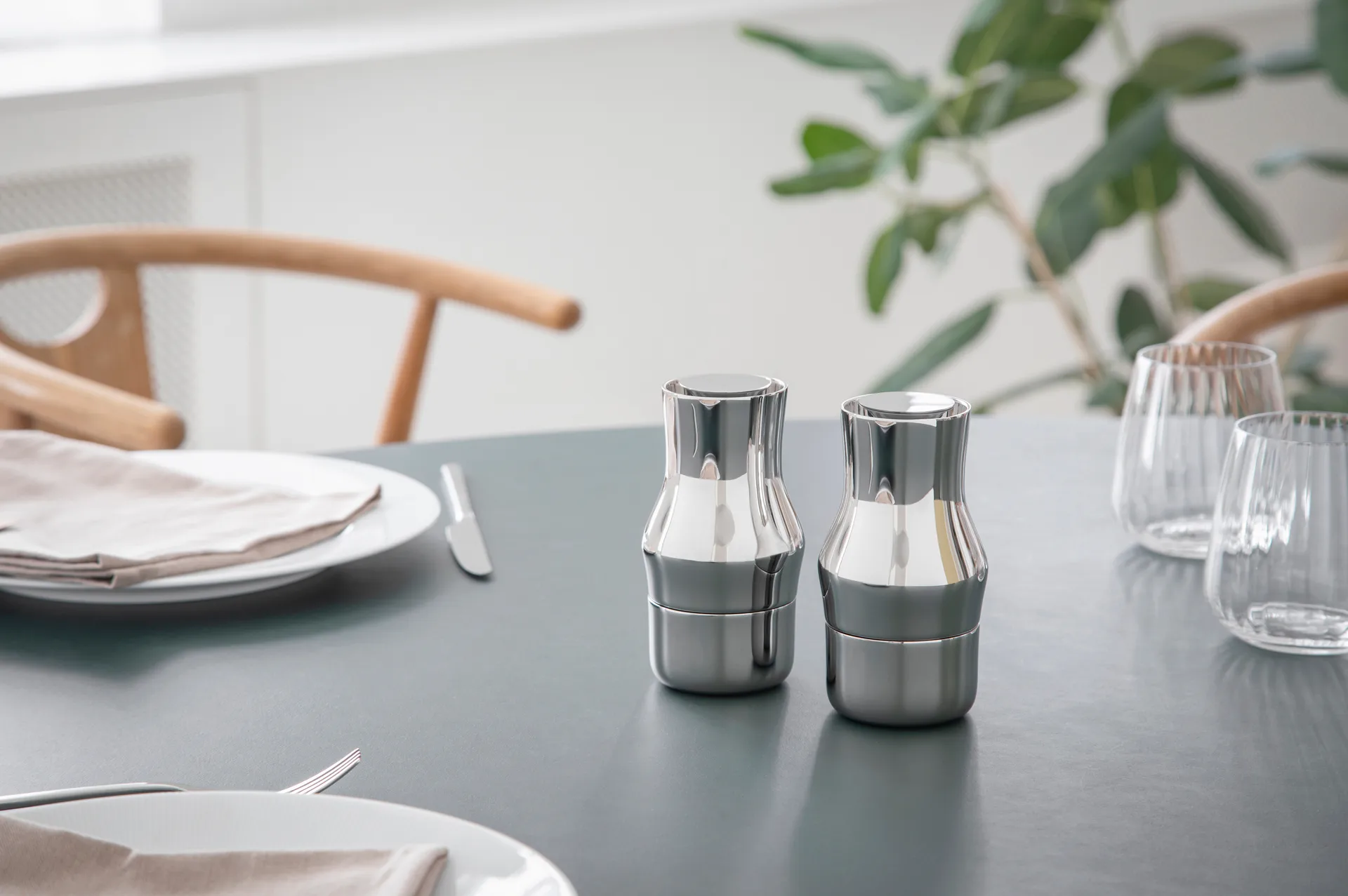 Dorotea moedor de especiarias 14 cm, Aço polido Gense