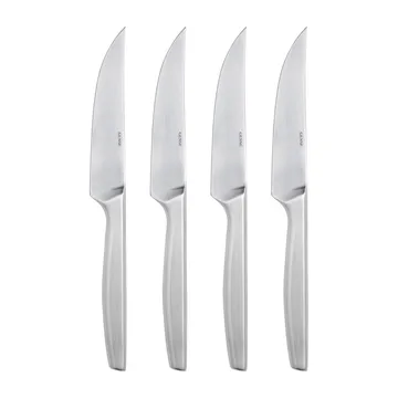 Faca de churrasco Norm 4-un - Aço inoxidável polido mate - Gense