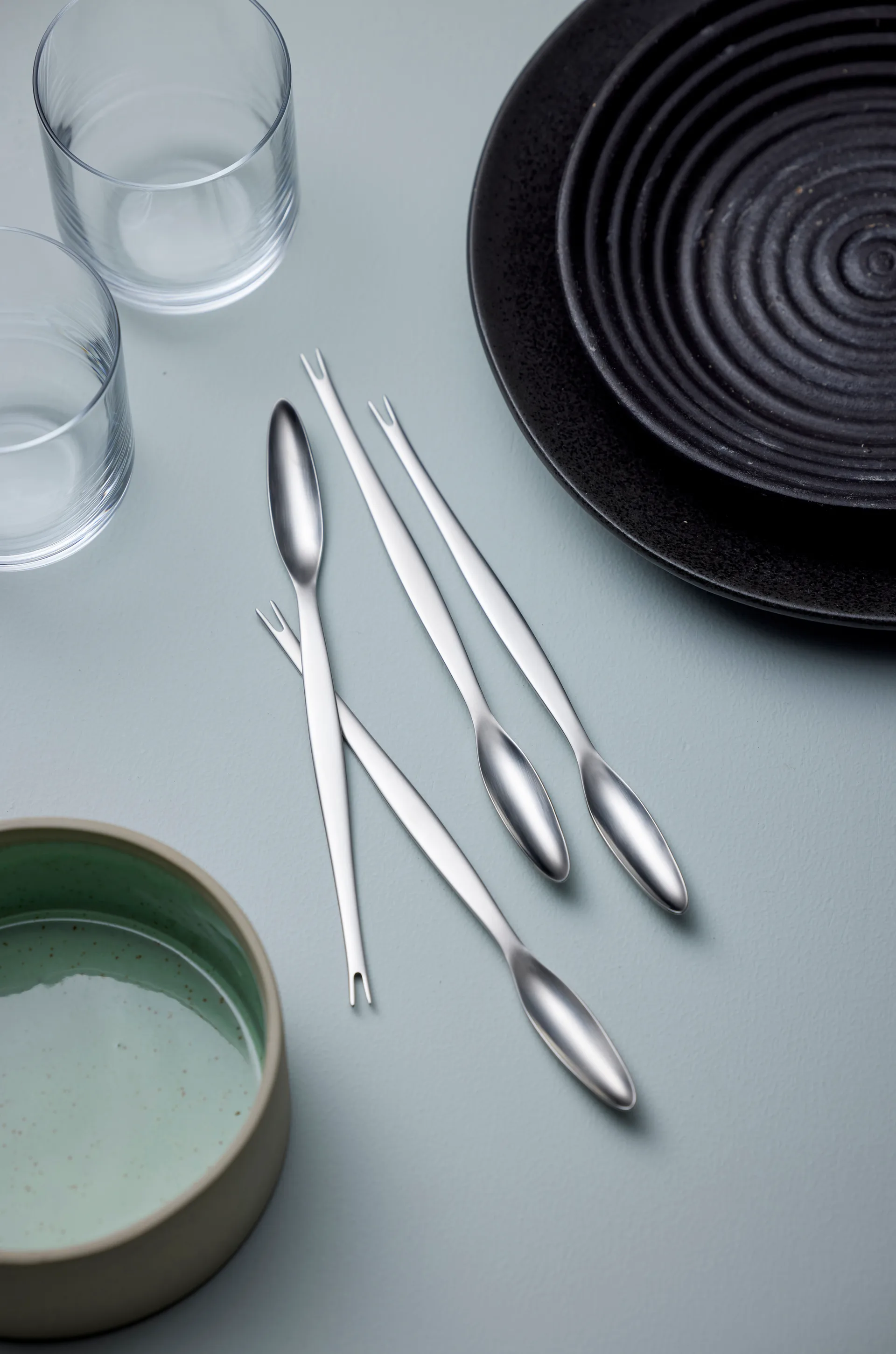 Garfo de lagosta de aço Focus, aço inoxidável, conjunto de 4  Gense