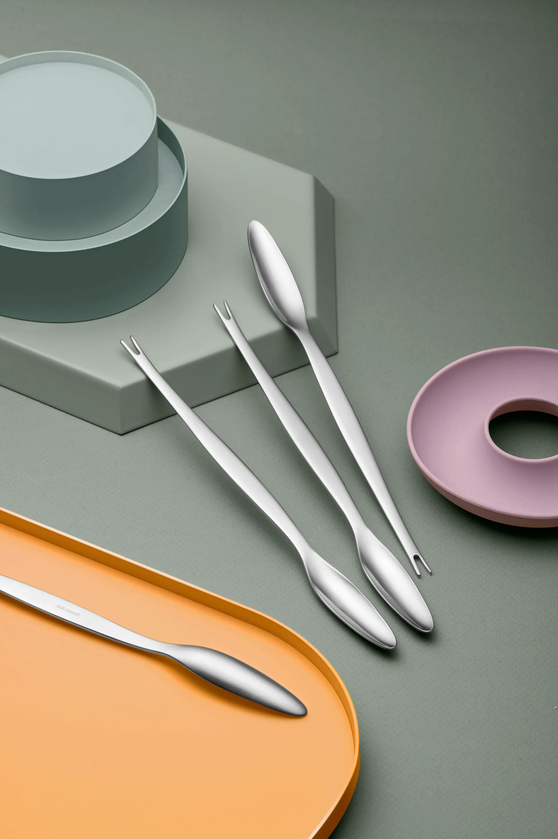 Garfo de lagosta de aço Focus, aço inoxidável, conjunto de 4  Gense