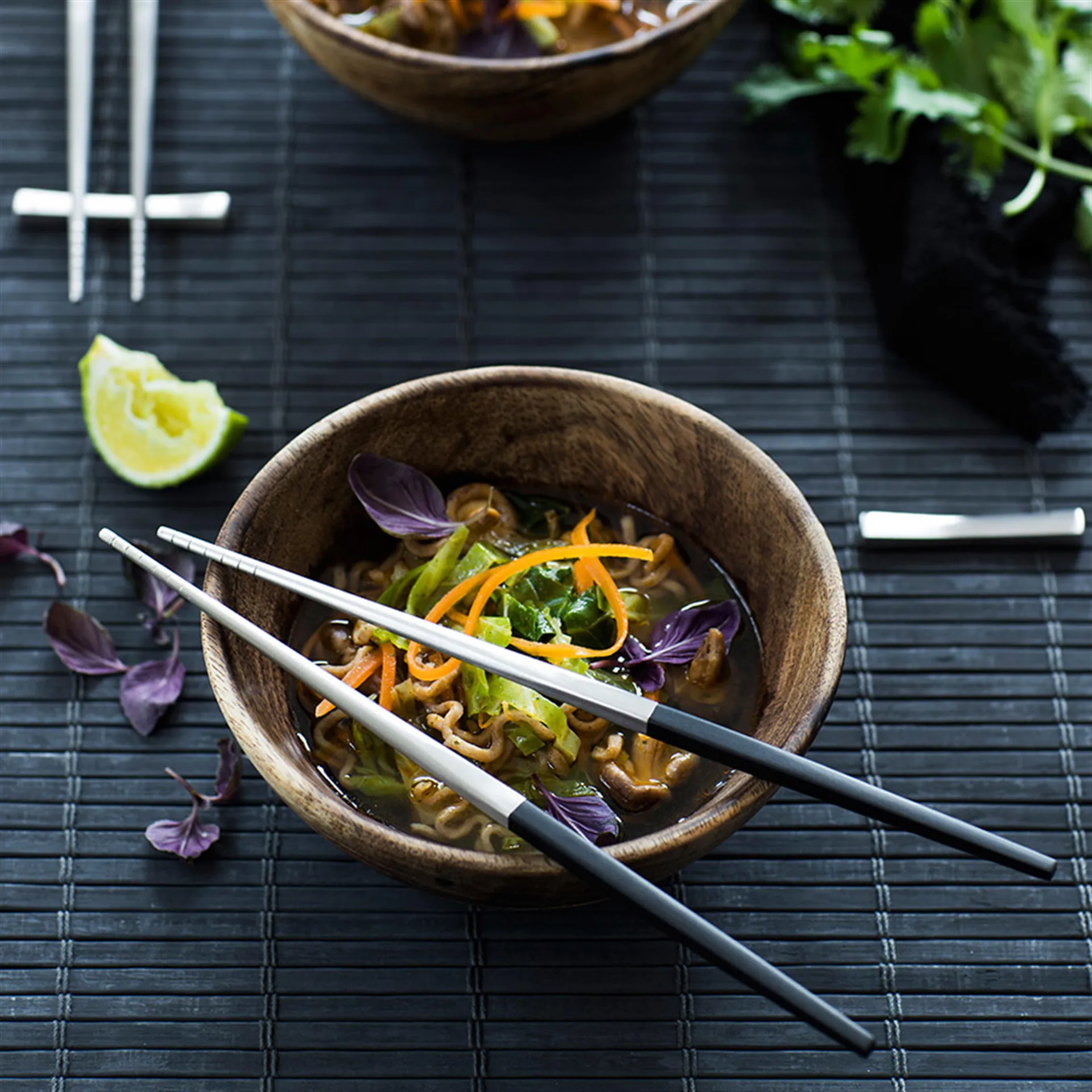 Pauzinhos Focus de Luxe 4+2, aço inoxidável Gense