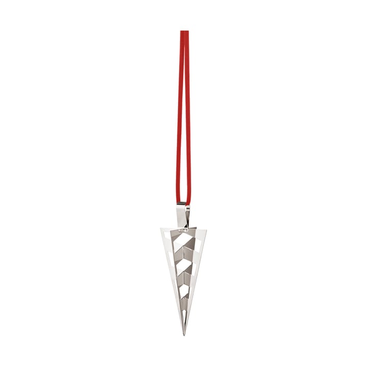 2025 års enfeite de Natal em forma de cone - Latão folheado a paládio - Georg Jensen