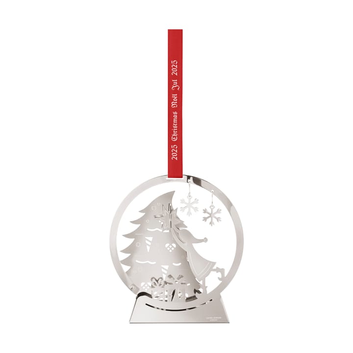 2025 års enfeite de Natal globo de neve - Latão folheado a paládio - Georg Jensen