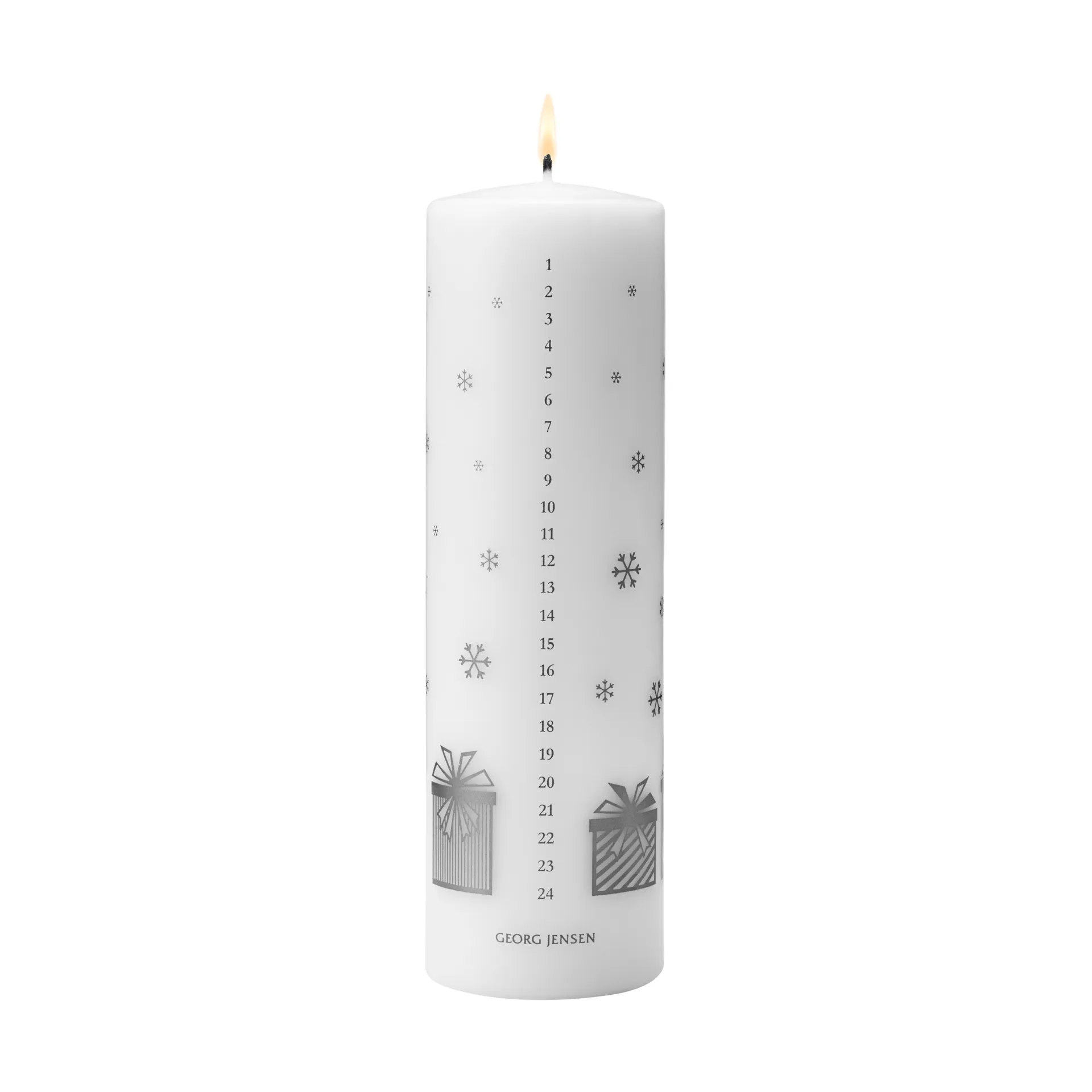 2025 års vela de calendário, Branco-prateado Georg Jensen