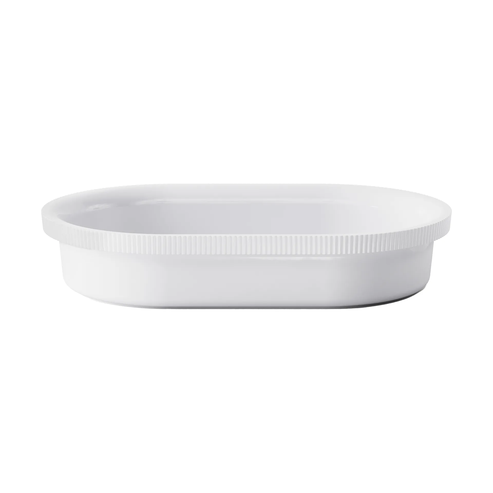 Assadeira oval Bernadotte 20,1x31,6 cm, Branco Georg Jensen