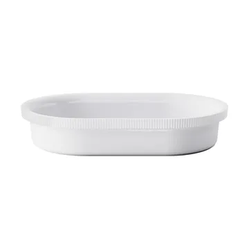 Assadeira oval Bernadotte 20,1x31,6 cm - Branco - Georg Jensen