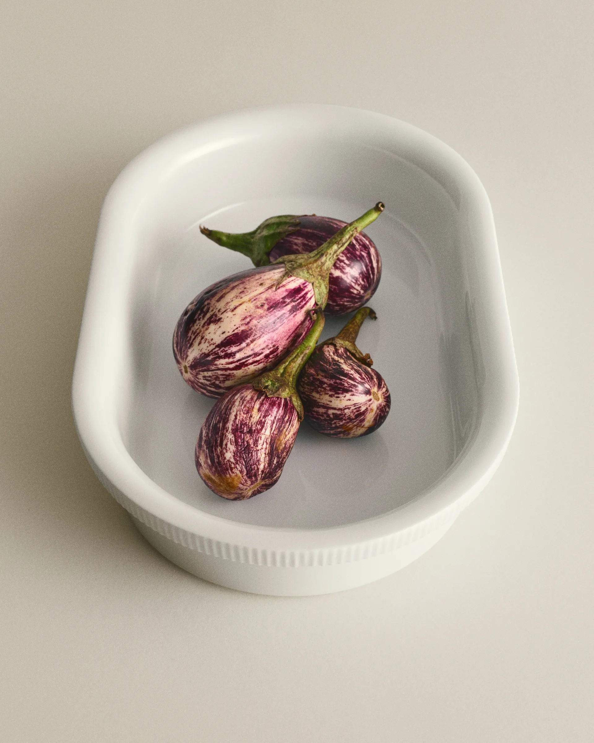 Assadeira oval Bernadotte 20,1x31,6 cm, Branco Georg Jensen