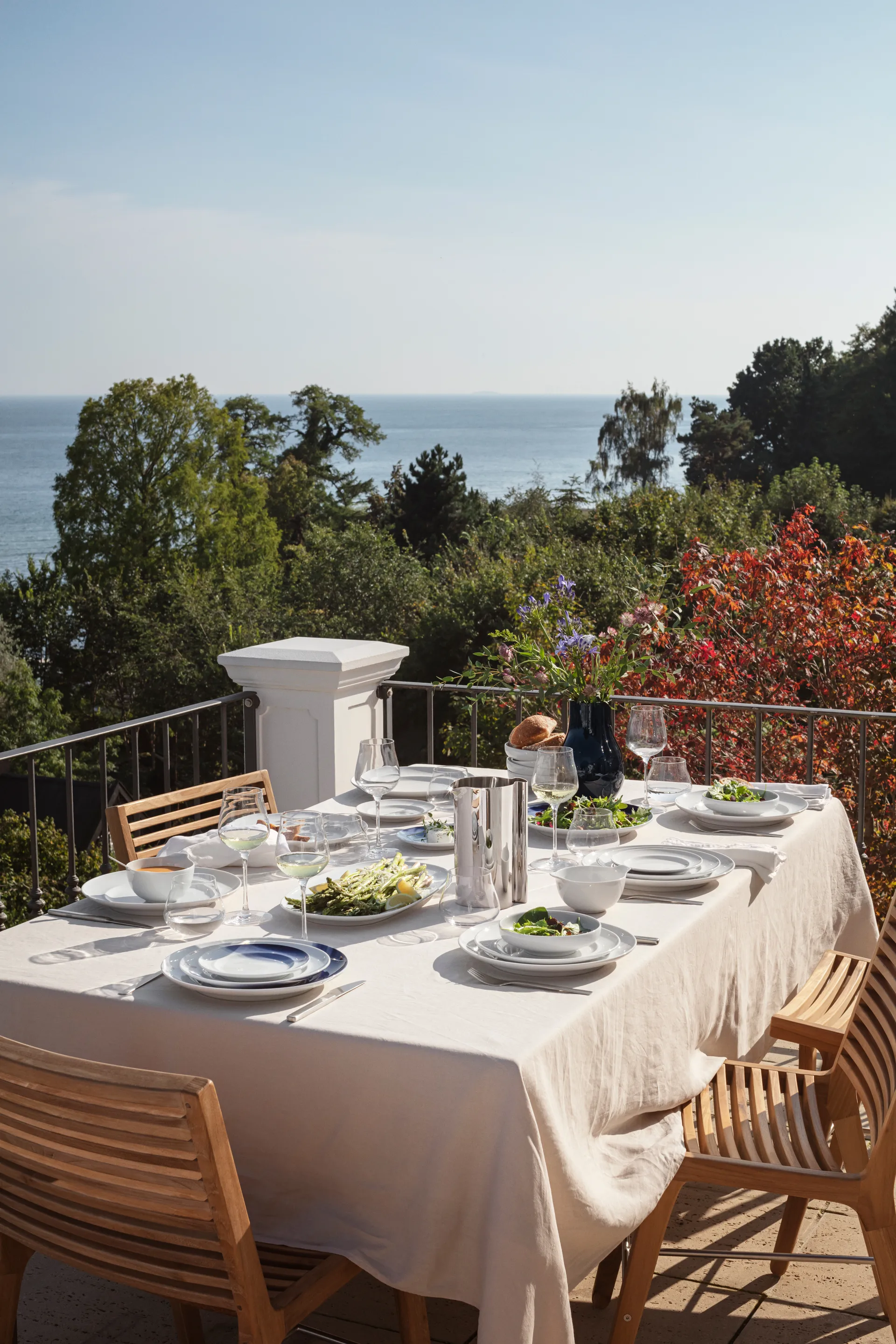 Bandeja oval Koppel 23 cm, Branco Georg Jensen