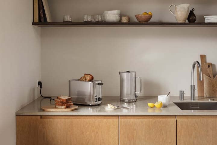 Bernadotte chaleira elétrica, Aço inoxidável Georg Jensen