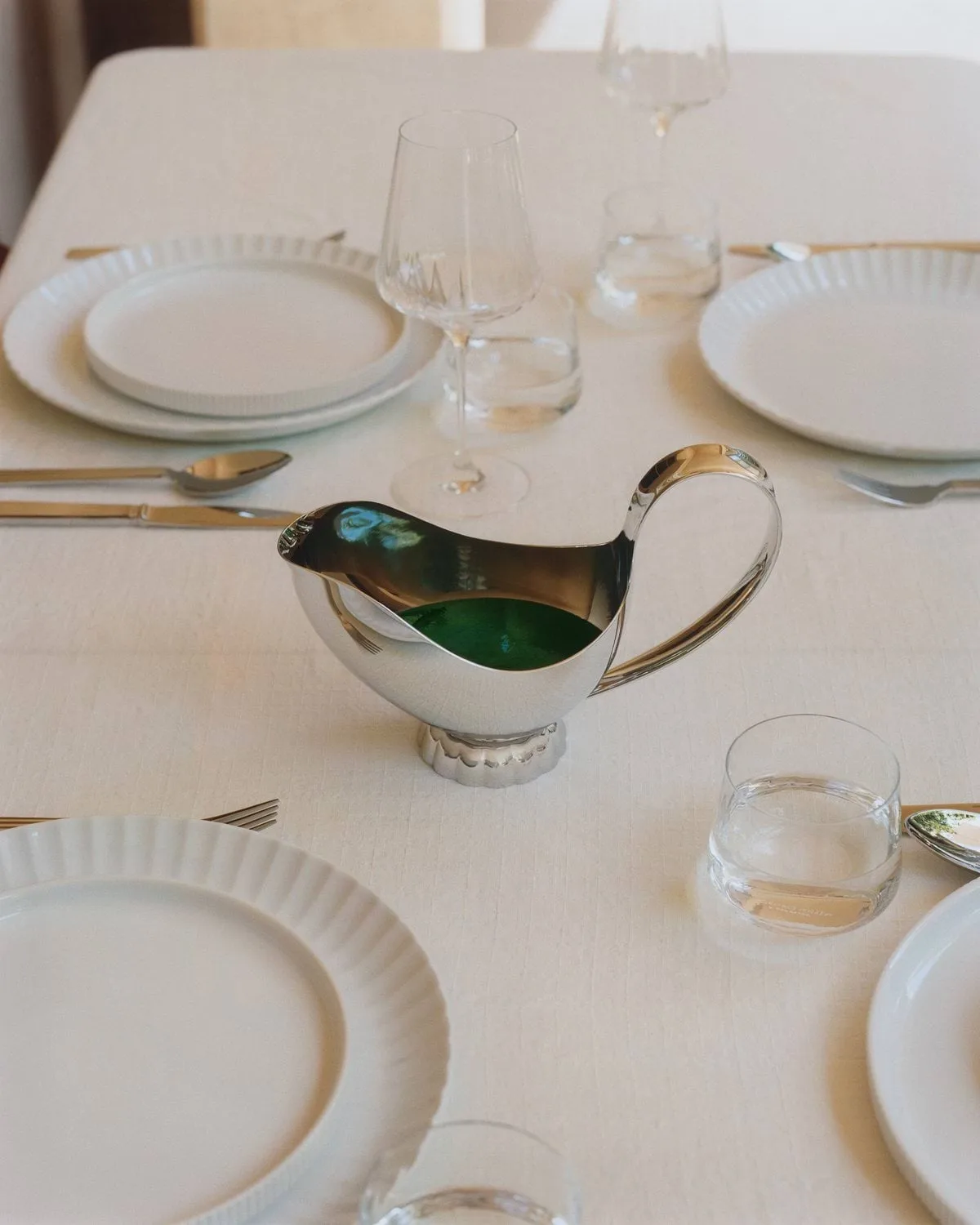 Bernadotte molheira, Aço inoxidável, 14 cl Georg Jensen