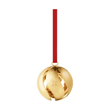 Bola de Natal de 2024 - Banhado a ouro - Georg Jensen