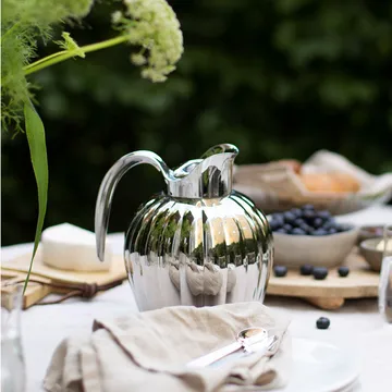 Botão de pressão para jarro térmico Bernadotte - Aço inoxidável - Georg Jensen