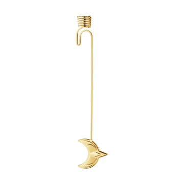 Castiçal Lua 2024 - Banhado a ouro - Georg Jensen