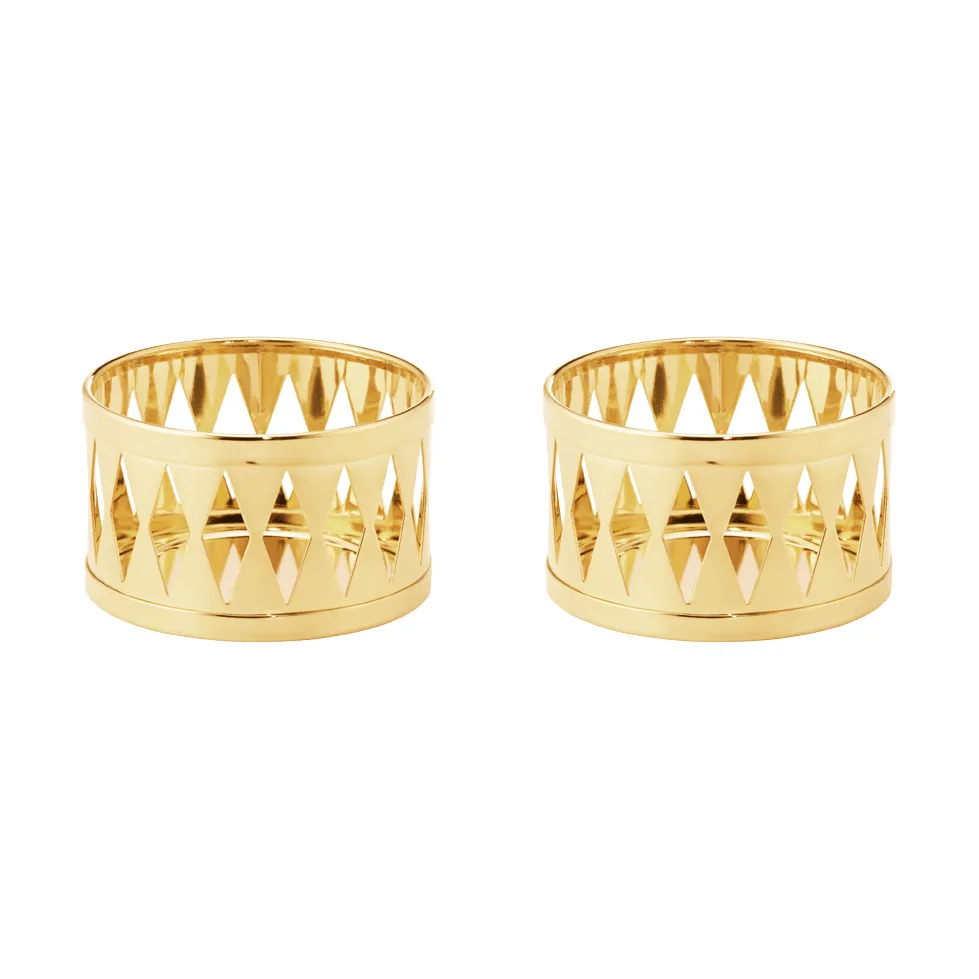 castiçal para vela tealight de 2026, Dourado, pack de 2 Georg Jensen