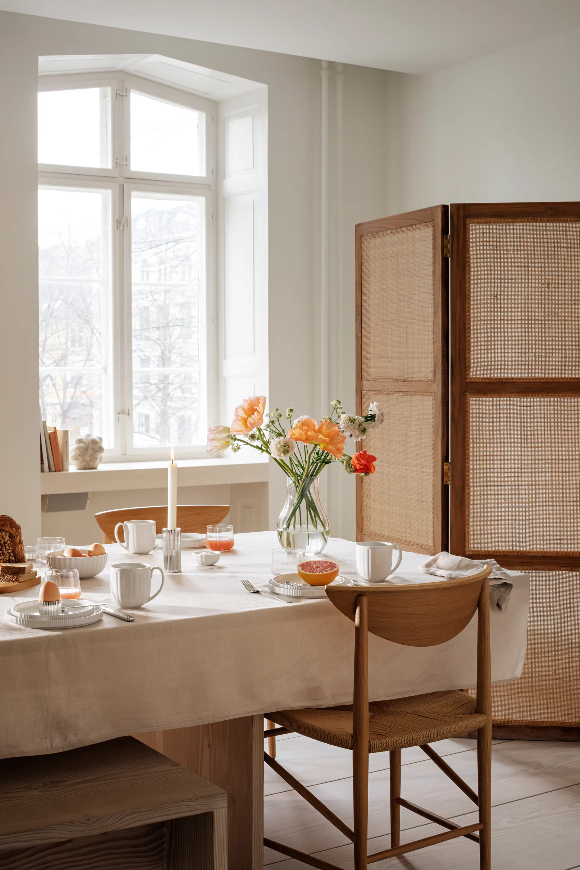 Chávena Bernadotte 30 cl 2-unidades, Branco  Georg Jensen