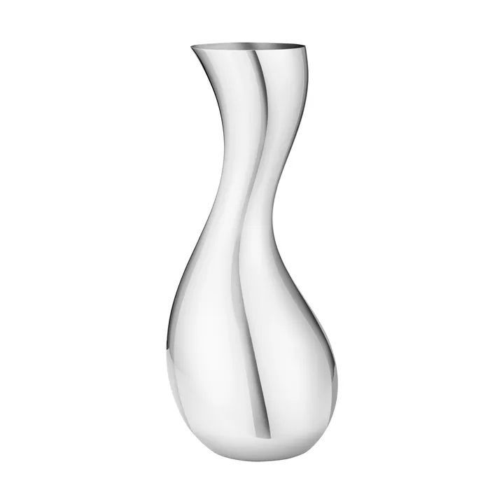 Cobra vaso - Aço inoxidável, large - Georg Jensen