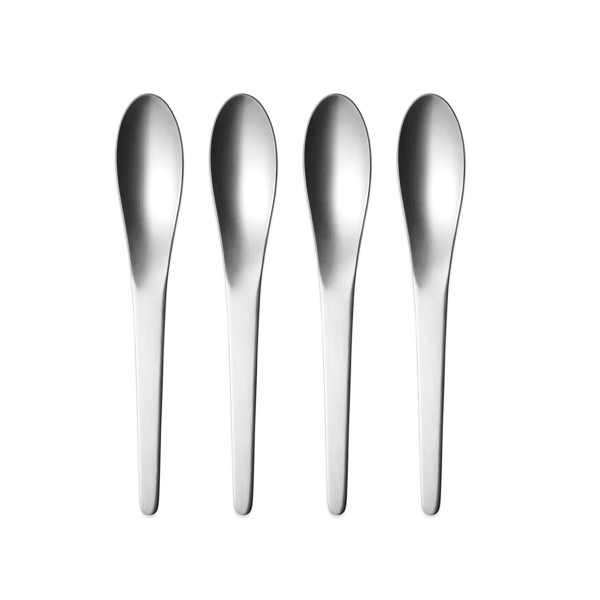 Colher de chá grande Arne Jacobsen, conjunto de 4 Georg Jensen
