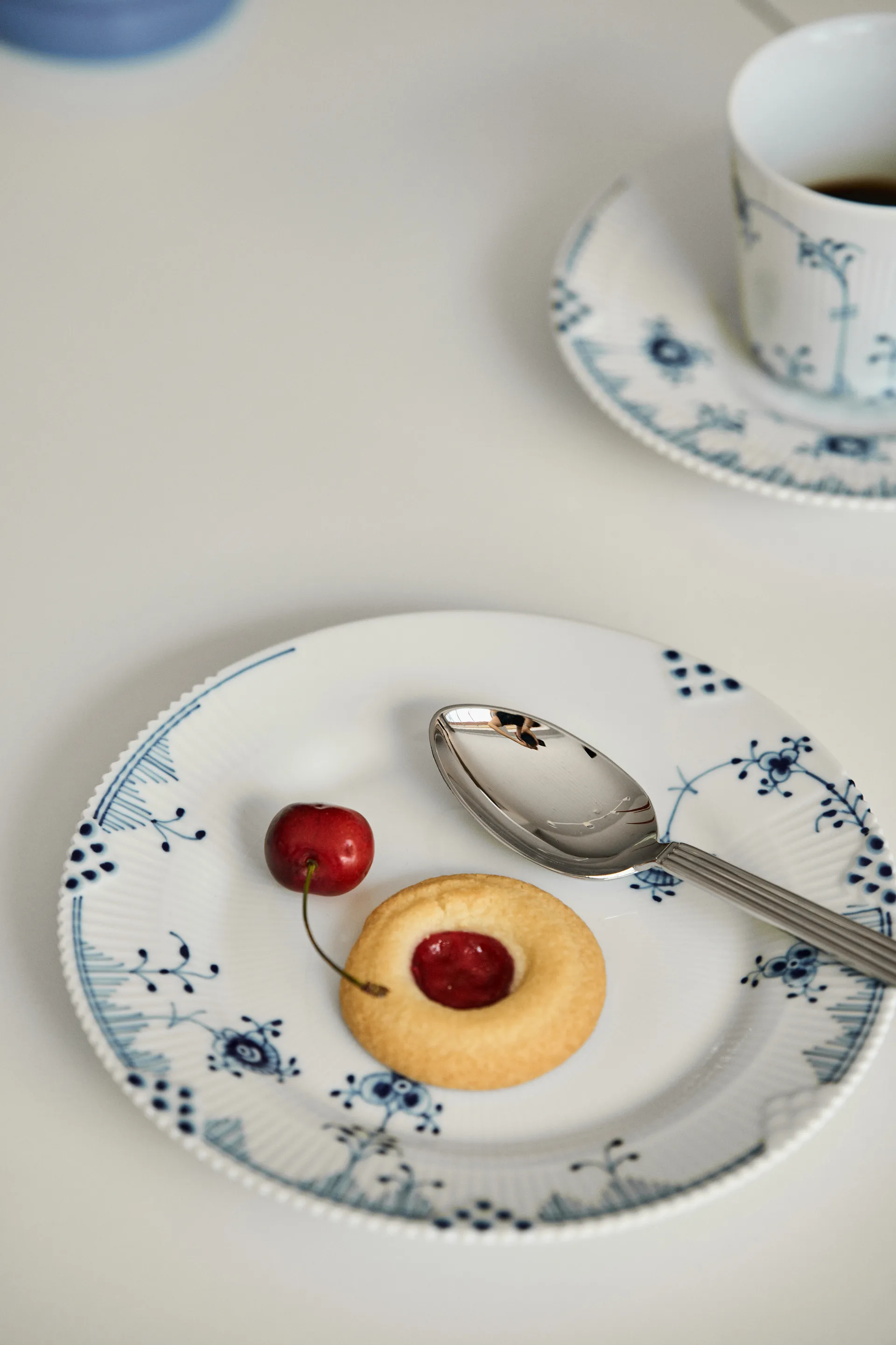 Colher de sobremesa Bernadotte, conjunto de 4 Georg Jensen