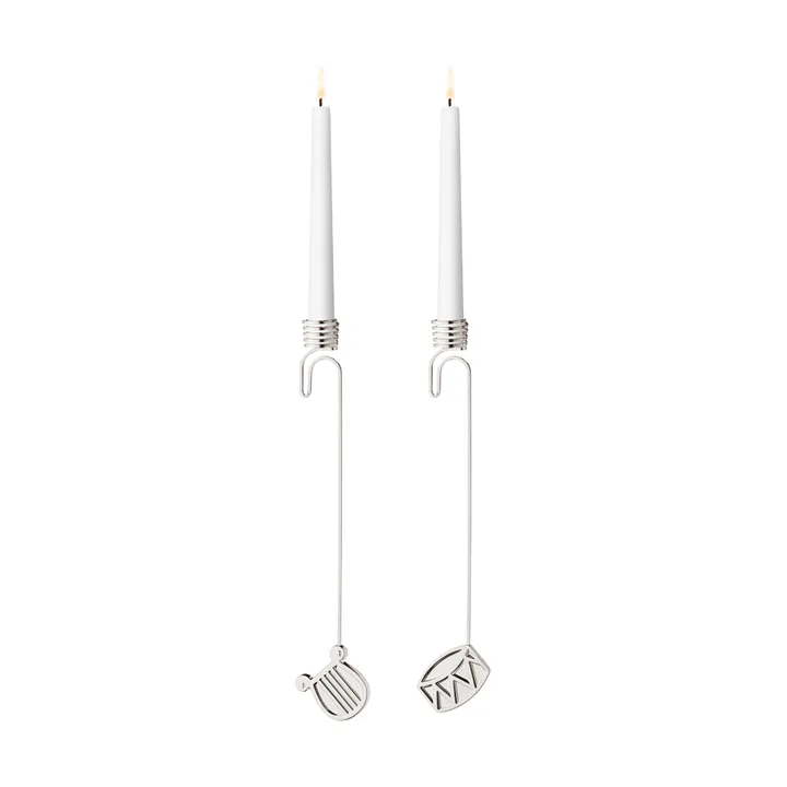 conjunto de castiçais de 2026 - Paládio - Georg Jensen