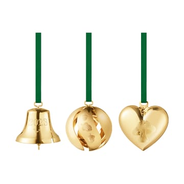 Conjunto presente 2023 3 peças - Banhado a ouro - Georg Jensen