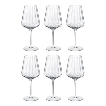 Copo de vinho branco Bernadotte 6 un. - cristalino - Georg Jensen