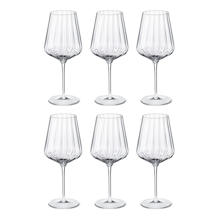 Copo de vinho branco Bernadotte 6 un. - cristalino - Georg Jensen