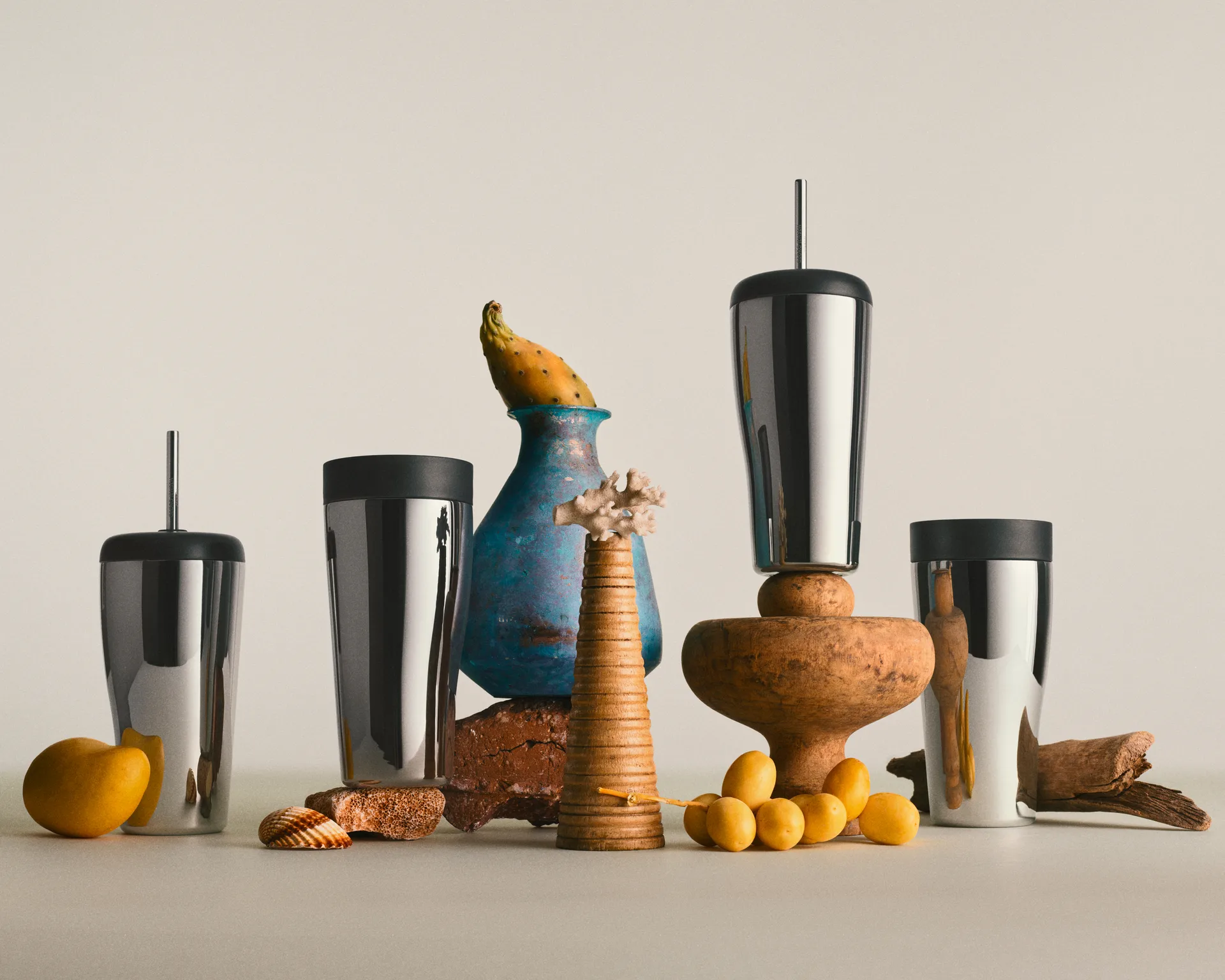 Copo térmico Sky 40 cl, Aço inoxidável Georg Jensen