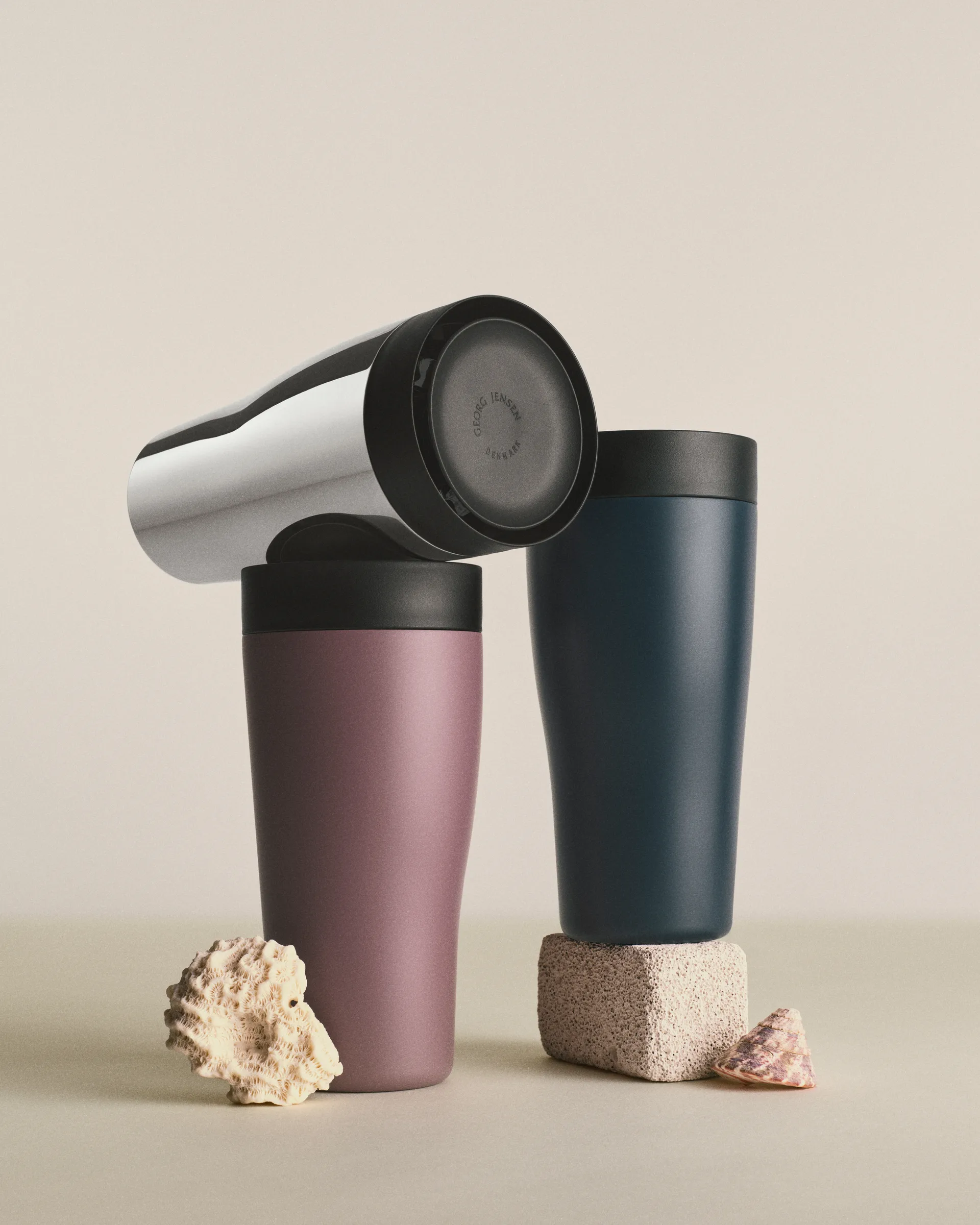 Copo térmico Sky 40 cl, Azul Georg Jensen