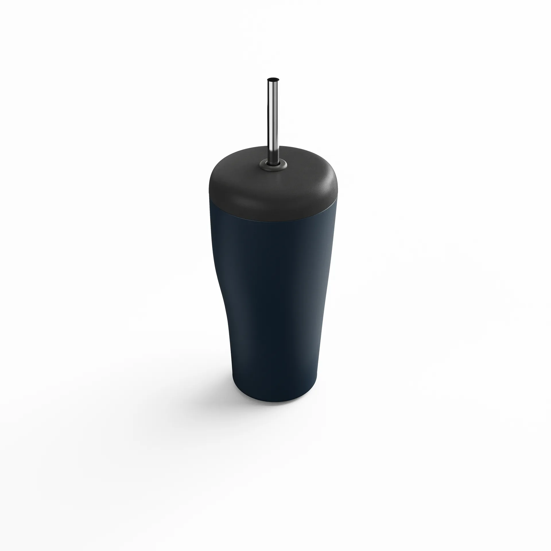 Copo térmico Sky com palhinha 40 cl, Azul Georg Jensen