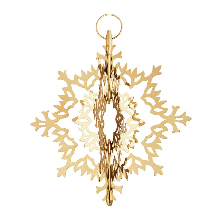 Decoração Ice Flower, Banhado a ouro Georg Jensen