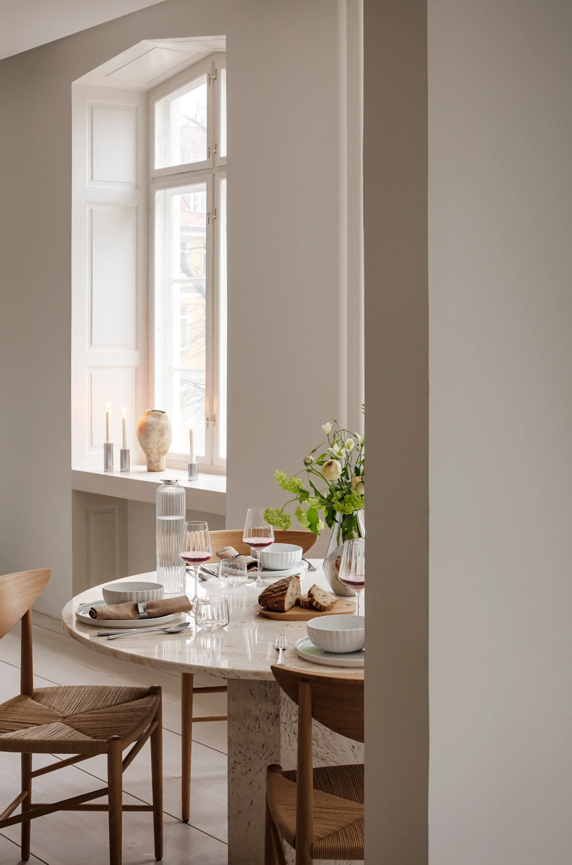 Garfo de jantar Cobra , Aço inoxidável Georg Jensen