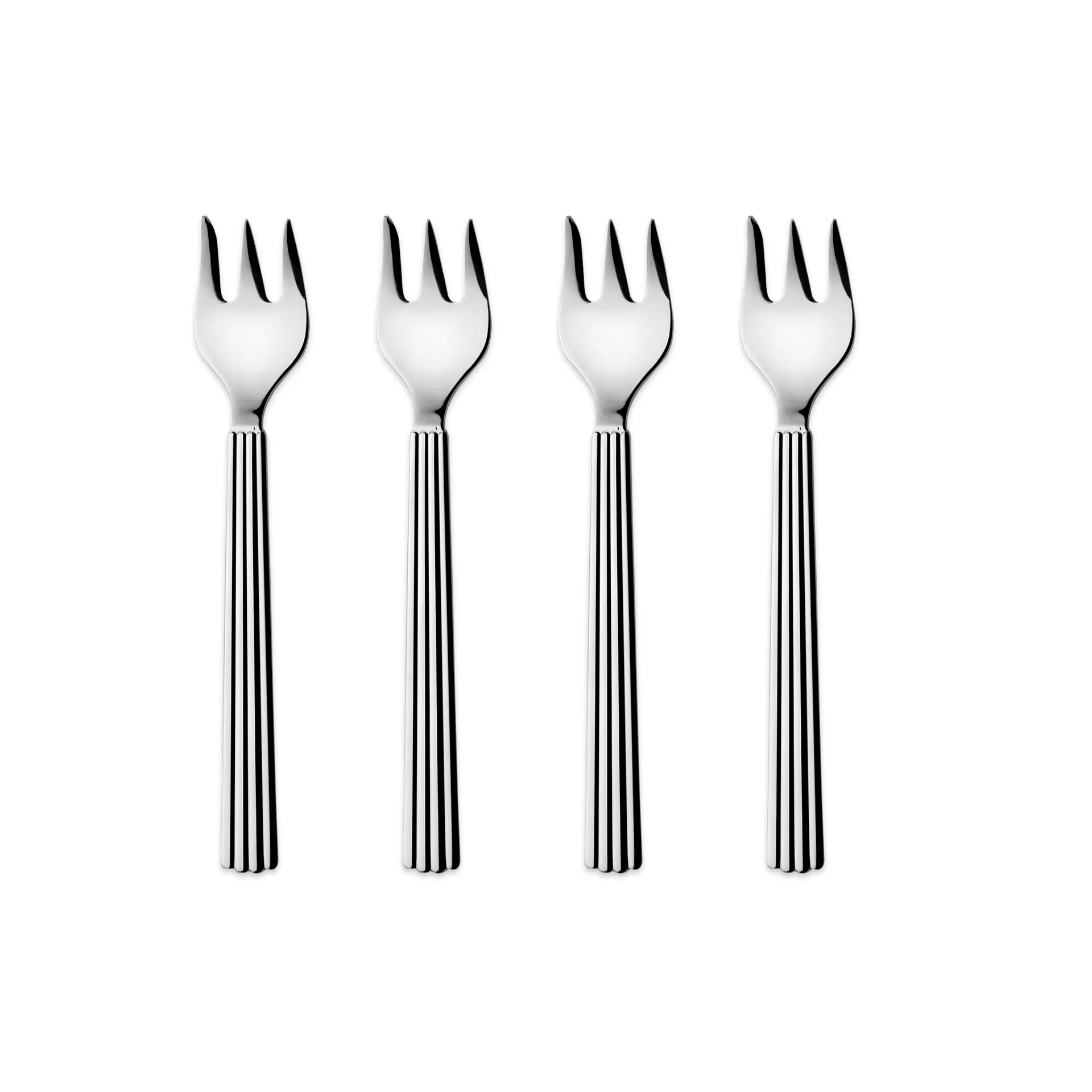 Garfo de molho Bernadotte, conjunto de 4 Georg Jensen