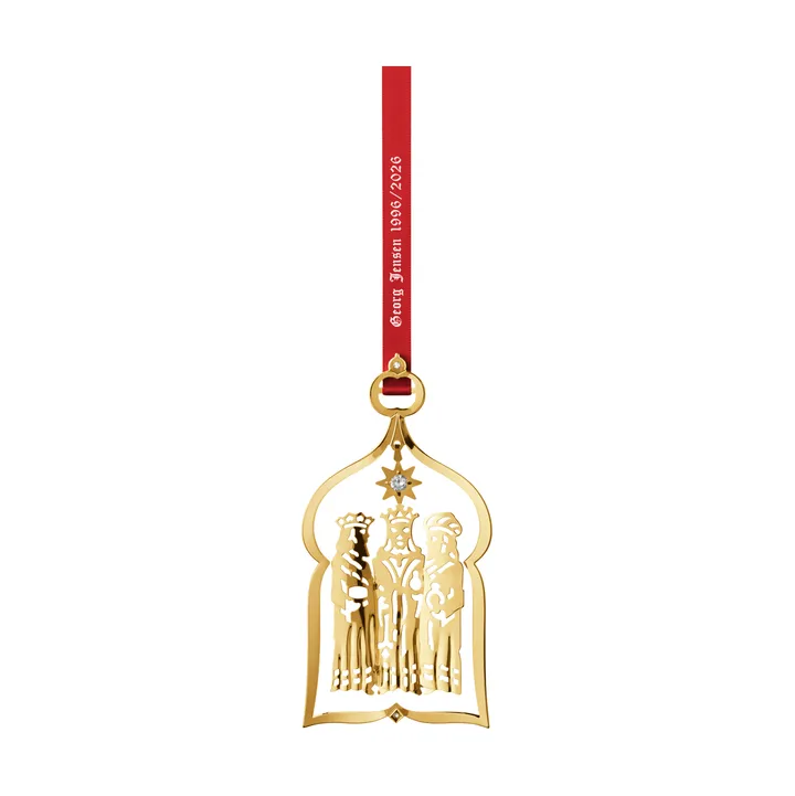Georg Jensen móbile de aniversário - de 1996, dourado - Georg Jensen