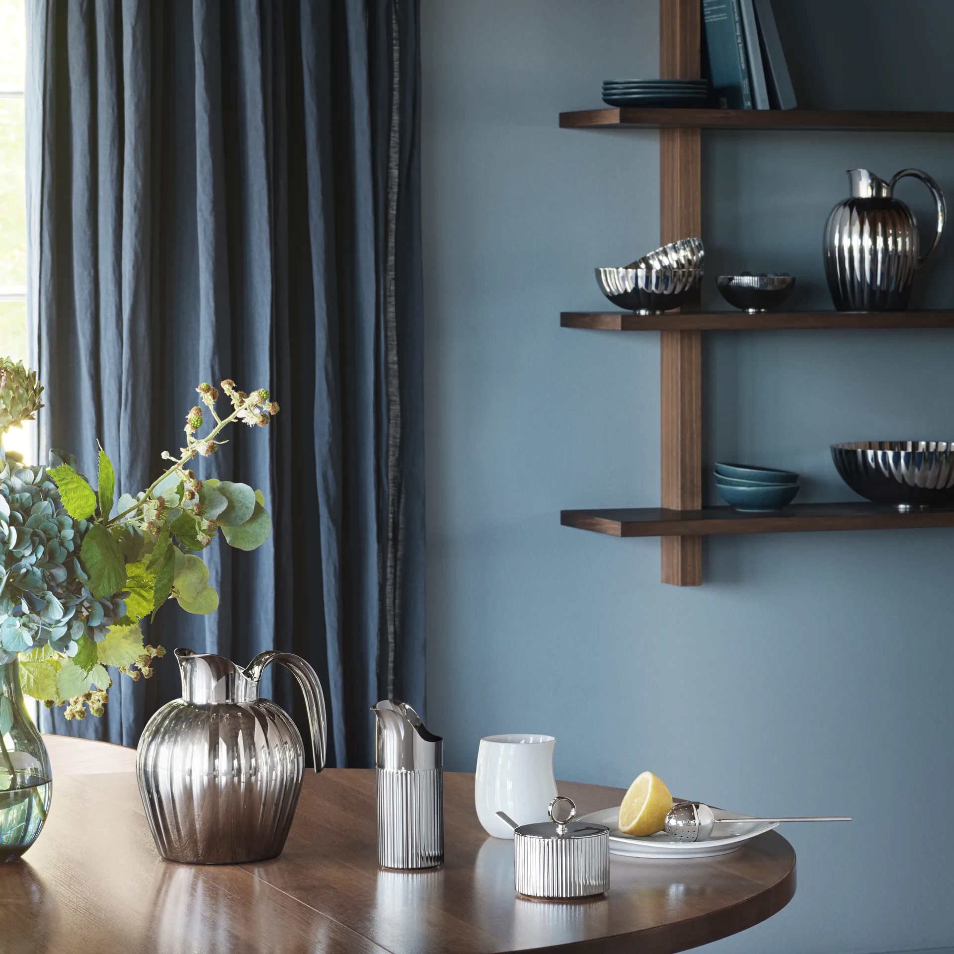 Jarro térmico Bernadotte com fecho de pressão, 0,8 L Georg Jensen