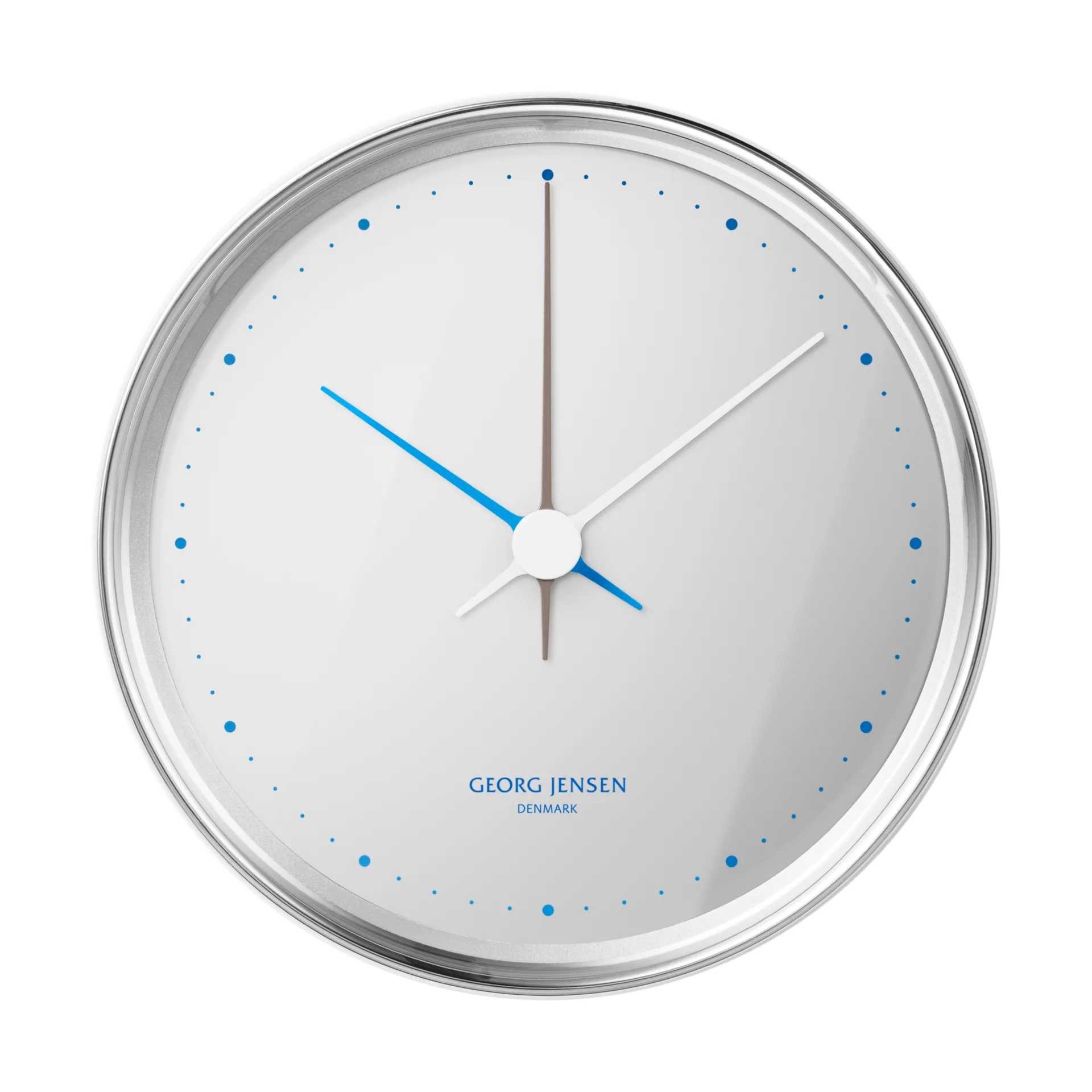 Koppel relógio de parede Ø10 cm, Espelho Echo Georg Jensen