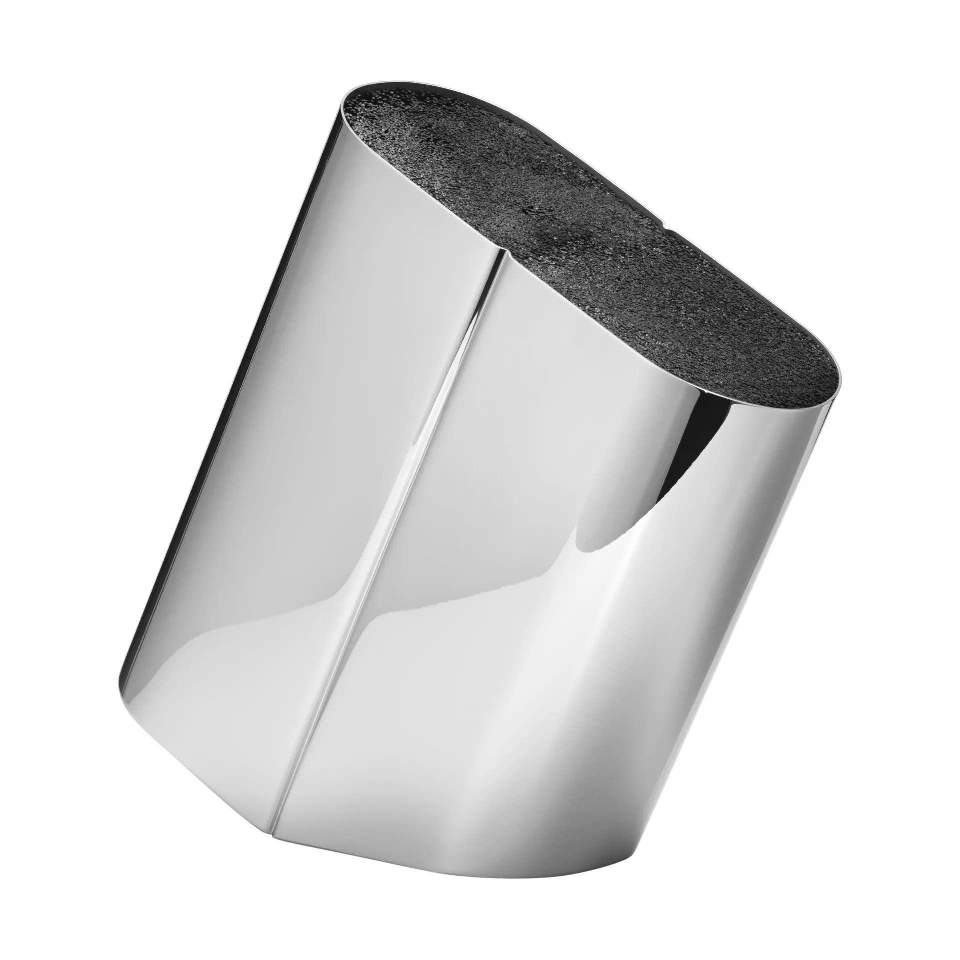 Porta-facas Alfredo, Aço inoxidável prata Georg Jensen