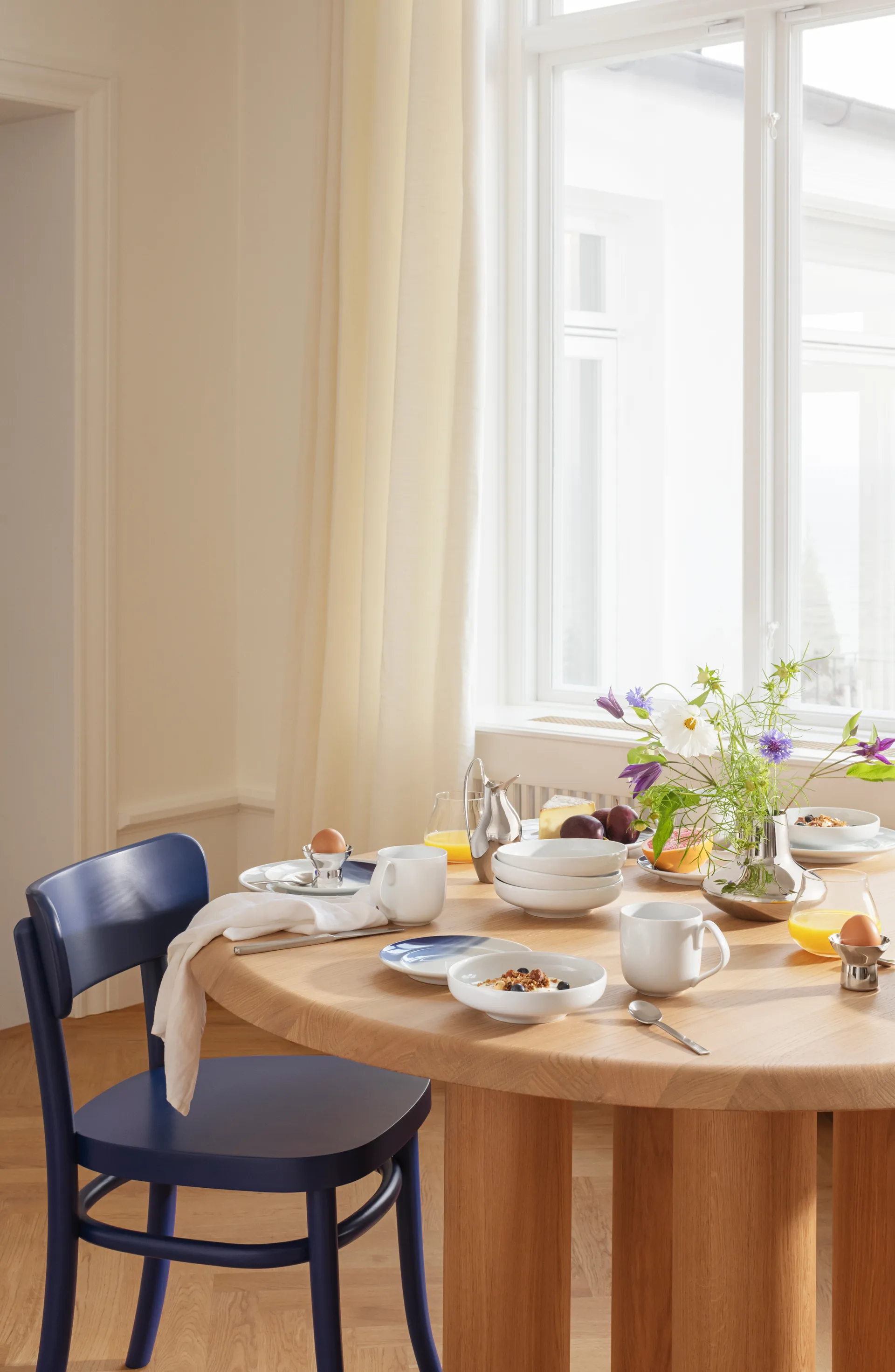 Prato Koppel Ø16 cm, Branco Georg Jensen