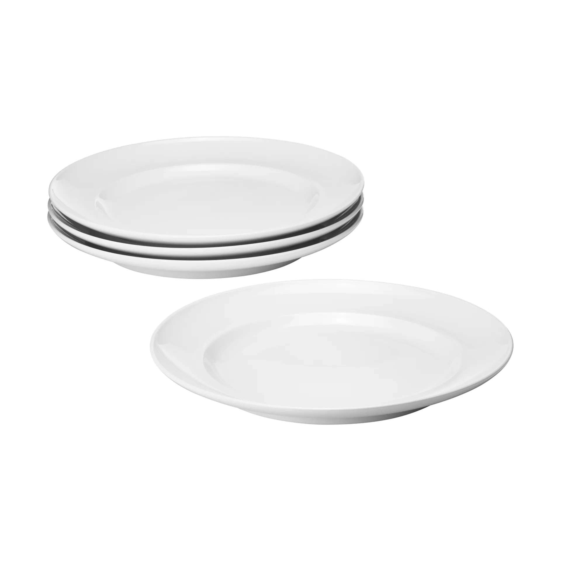 Pratos de jantar Koppel Ø27 cm 4 un., Branco Georg Jensen