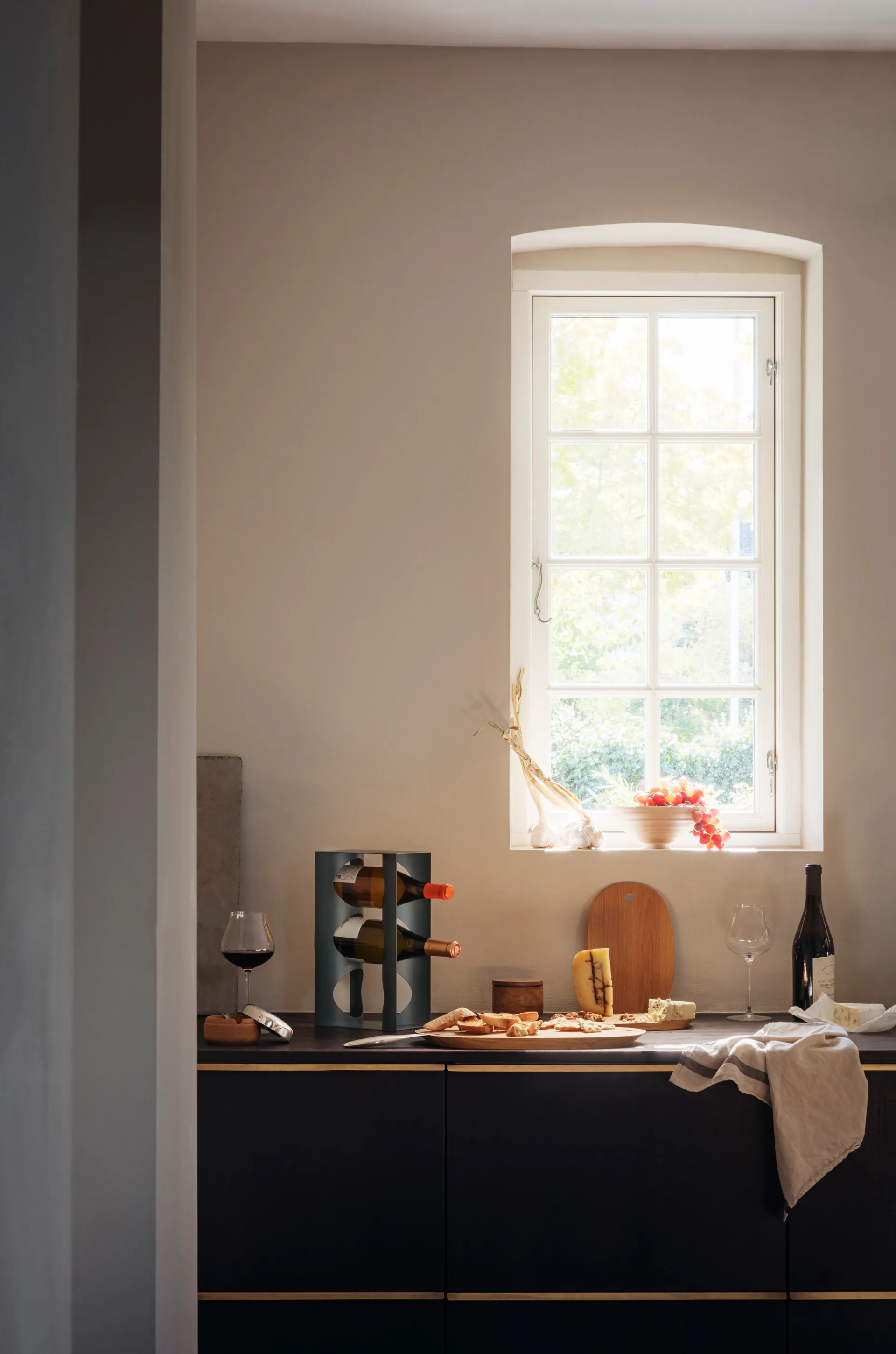 Saleiro Alfredo Ø8,5 cm, Carvalho - aço inoxidável Georg Jensen