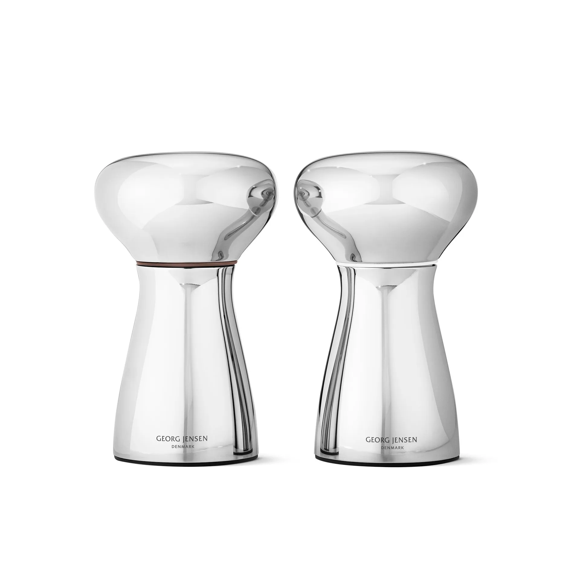 Saleiro e pimenteiro Alfredo, 11,5 cm Georg Jensen