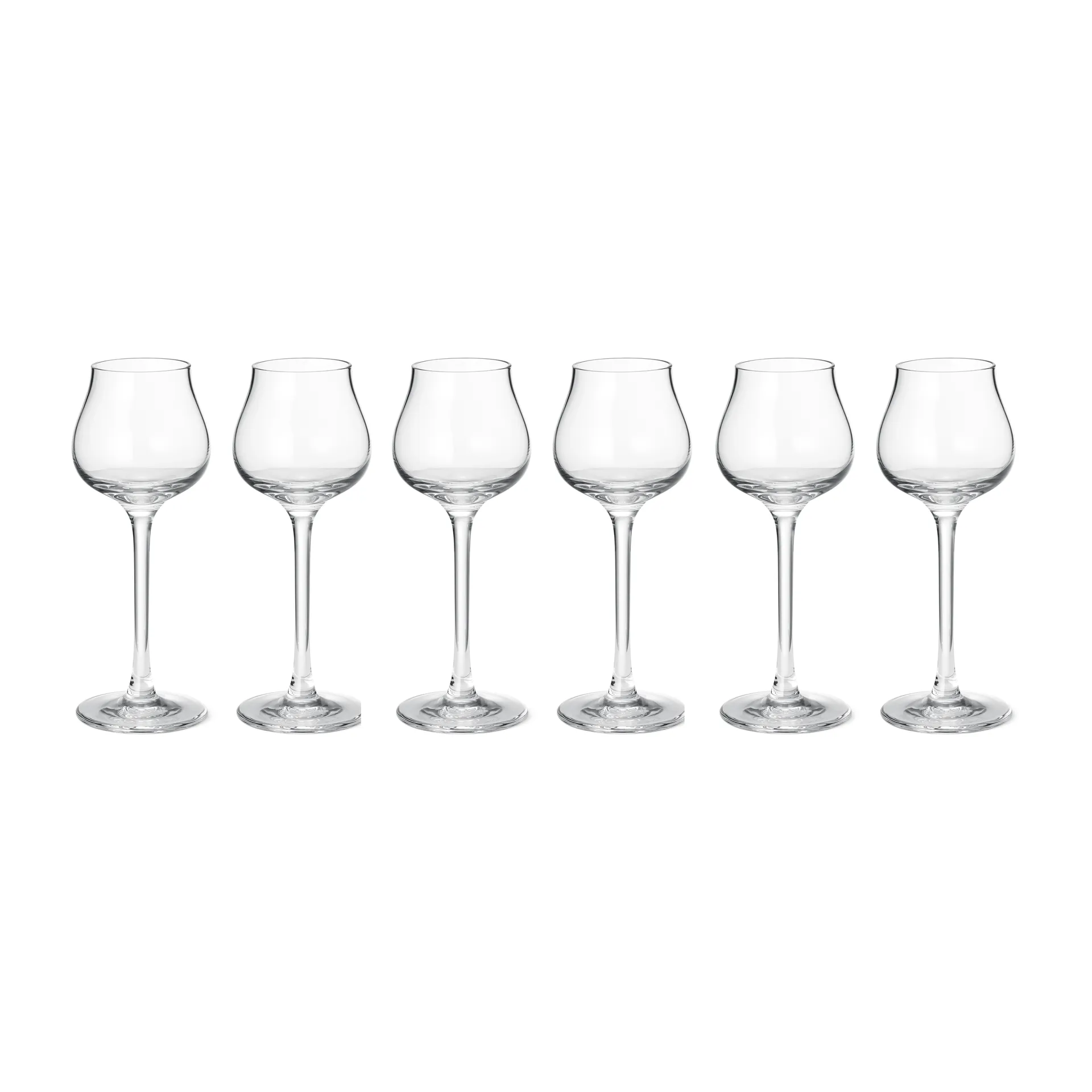 Sky copos de shot 6 cl 6 unid., Transparente Georg Jensen