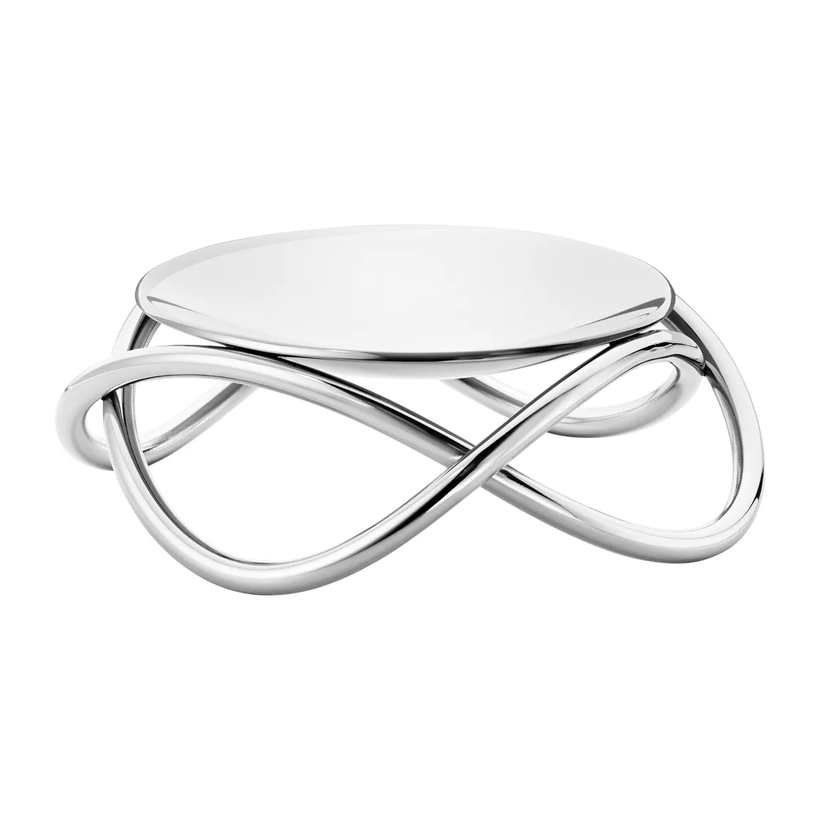 Suporte de velas Glow pequeno , Polido Georg Jensen