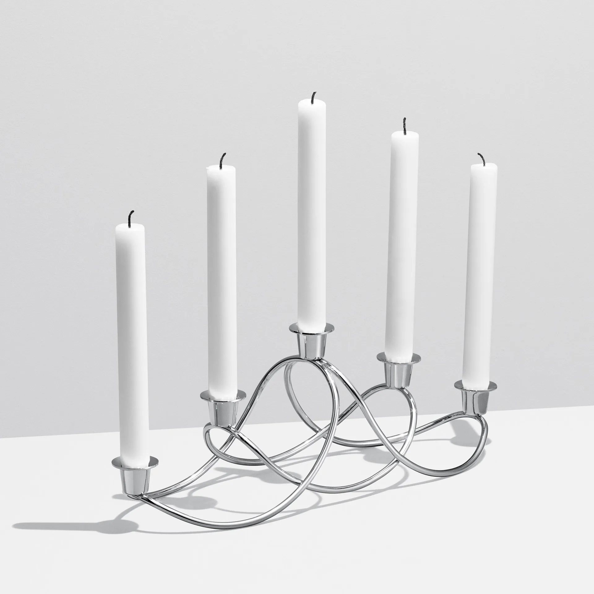 Suporte de velas Harmony, polido Georg Jensen