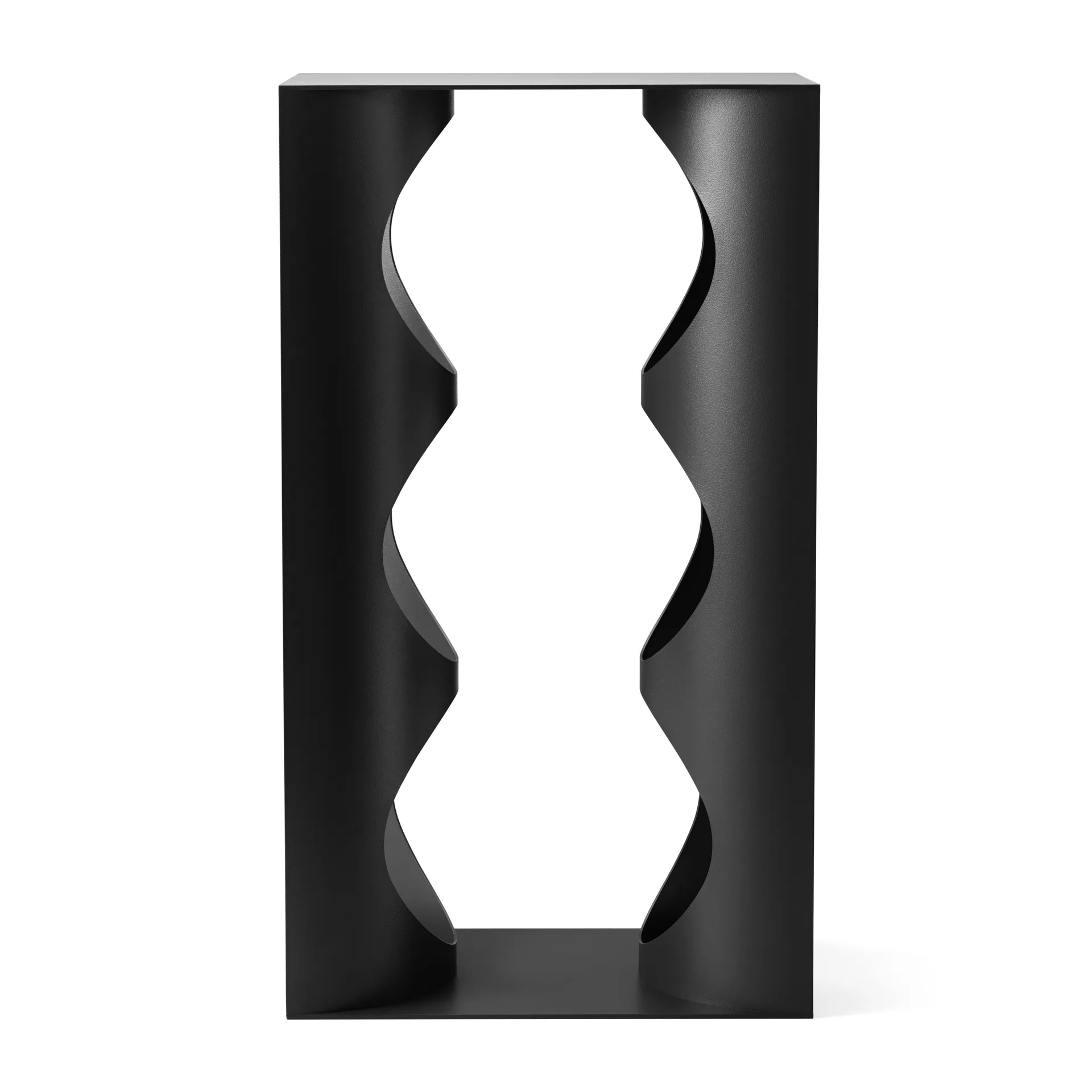Suporte para vinho Alfredo 3 garrafas 33.6x12 cm, Preto Georg Jensen