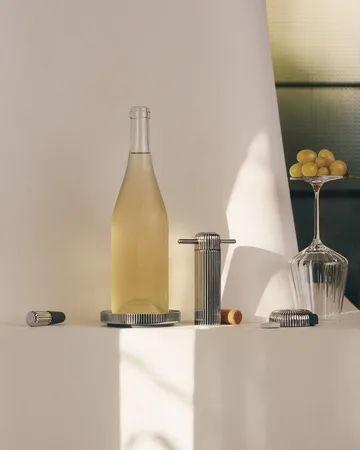 Tampa de vinho Bernadotte - Prata, Ø2,3 cm - Georg Jensen