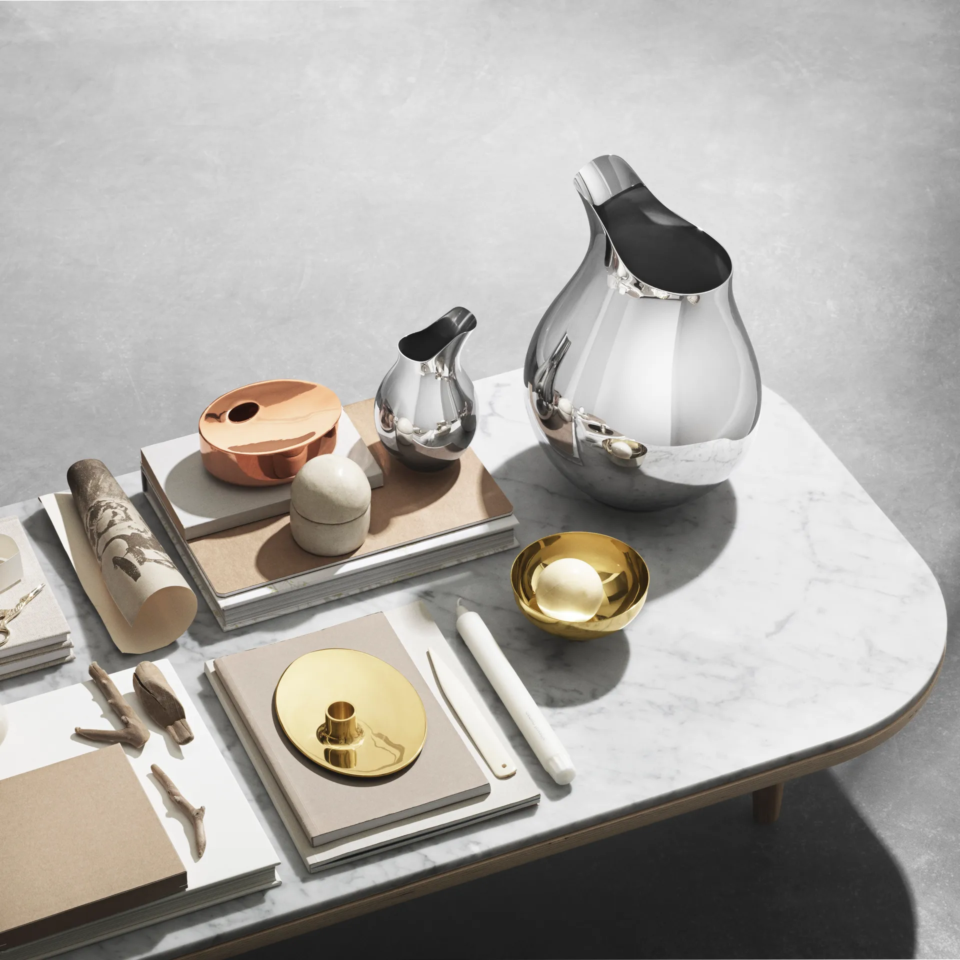 Tigela latão Ilse, Ø12,5 cm Georg Jensen