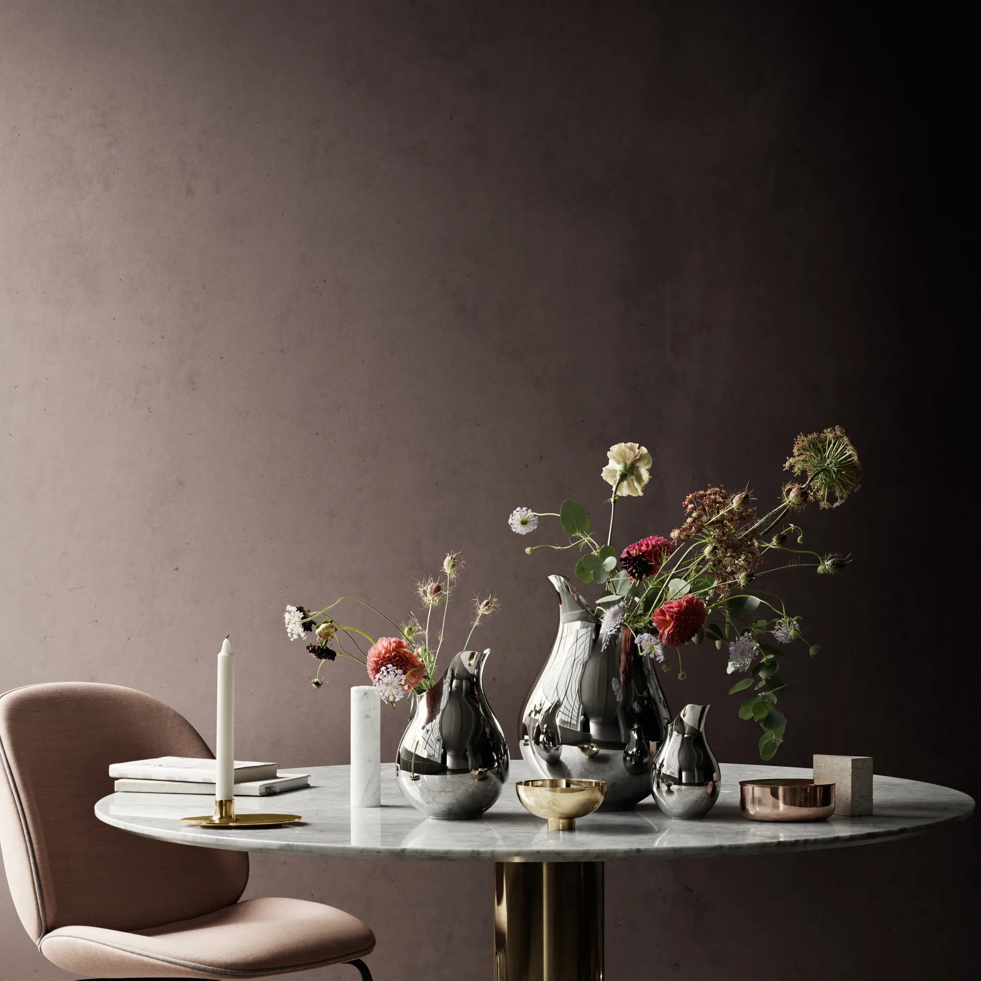 Tigela latão Ilse, Ø12,5 cm Georg Jensen